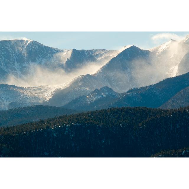 Blowing Snow On Pikes Peak Colorado - Wrapped Canvas Art Prints Alpen Home on Productcaster.