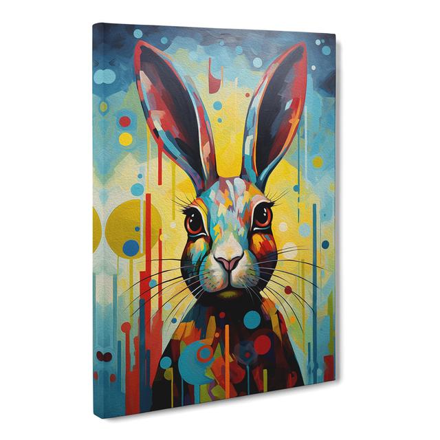 Hare Orphism No.2 - Print Brambly Cottage Size: 50cm H x 35cm W x 3cm D on Productcaster.