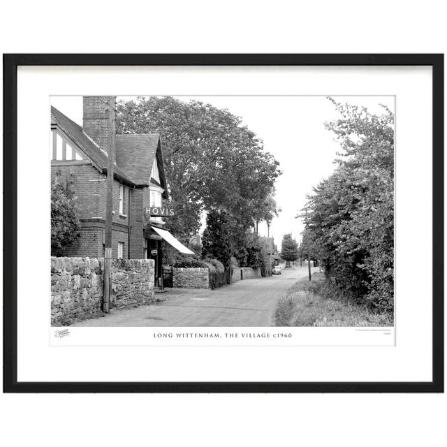 'Long Wittenham, the Village C1960' by Francis Frith - Picture Frame Photograph Print on Paper The Francis Frith Collection Size: 40cm H x 50cm W x 2. on Productcaster.