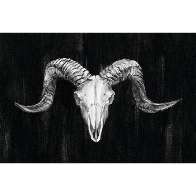 Rustic Ram Mount I - Wrapped Canvas Art Prints Natur Pur Size: 20cm H x 30cm W on Productcaster.