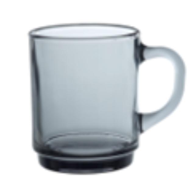 Versailles Marine Mug 26cl (Set of 6) Duralex Colour: Grey on Productcaster.