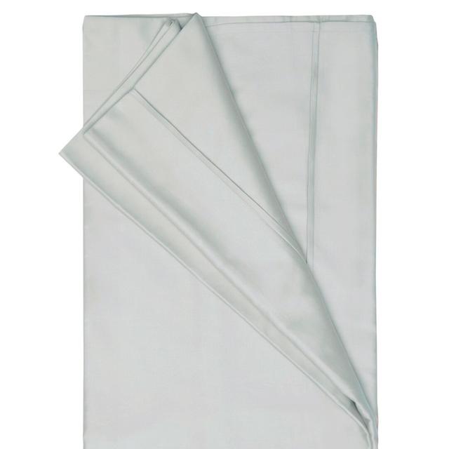 450 TC Pima Cotton Range Flat Sheet Belledorm Size: Double (4'6), Colour: Platinum on Productcaster.