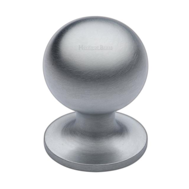 Cabinet Classic Round Knob Heritage Brass Size: 3.8cm on Productcaster.