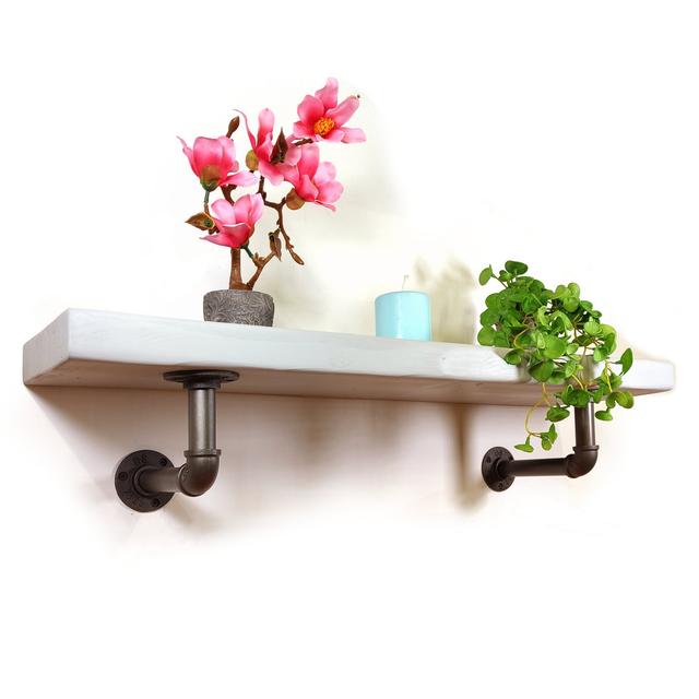 Diomede Bracket Shelf Borough Wharf Size: 17cm H x 240cm W x 22.5cm D on Productcaster.