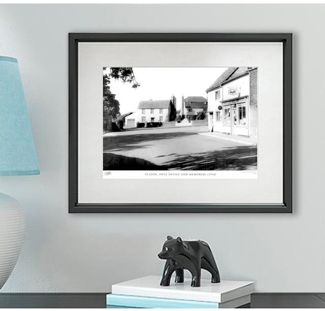 'Teston, Post Office and Memorial C1960' by Francis Frith - Picture Frame Photograph Print on Paper The Francis Frith Collection Size: 60cm H x 80cm W on Productcaster.