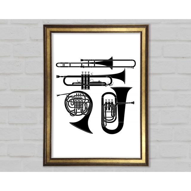 Wind Instruments - Print Rosalind Wheeler Size: 84.1cm H x 59.7cm W on Productcaster.