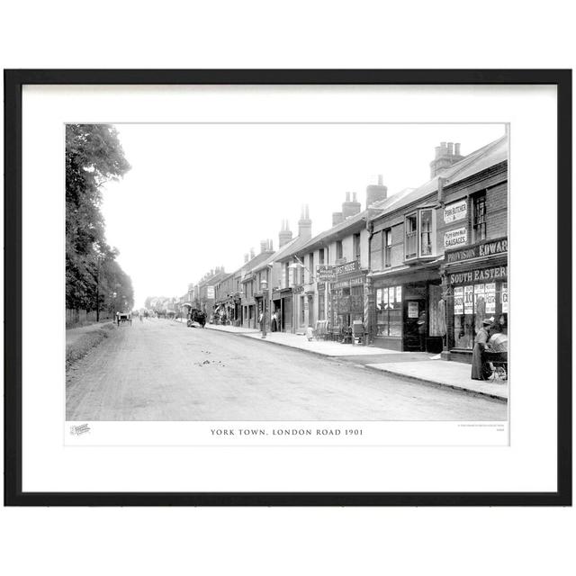 York Town, London Road 1901 by Francis Frith - Single Picture Frame Print The Francis Frith Collection Size: 60cm H x 80cm W x 2.3cm D on Productcaster.