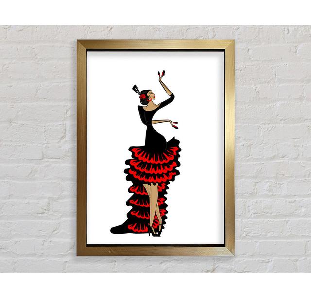 Flamenco 6 - Single Picture Frame Art Prints Bright Star Size: 84.1cm H x 59.7cm W on Productcaster.