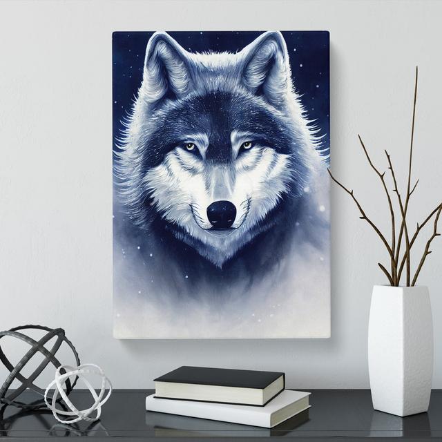 CAN-V0523-2911X Wolf Fantasy - Wrapped Canvas Print Alpen Home Size: 50cm H x 35cm W on Productcaster.