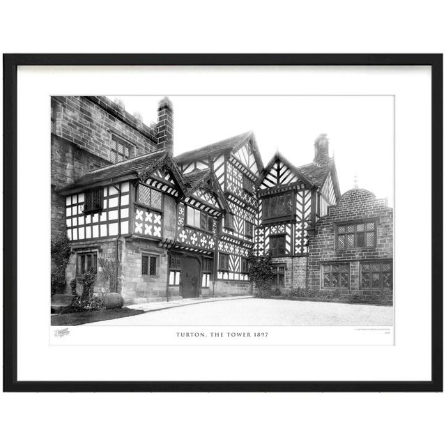 'Turton, the Tower 1897' - Picture Frame Photograph Print on Paper The Francis Frith Collection Size: 40cm H x 50cm W x 2.3cm D on Productcaster.