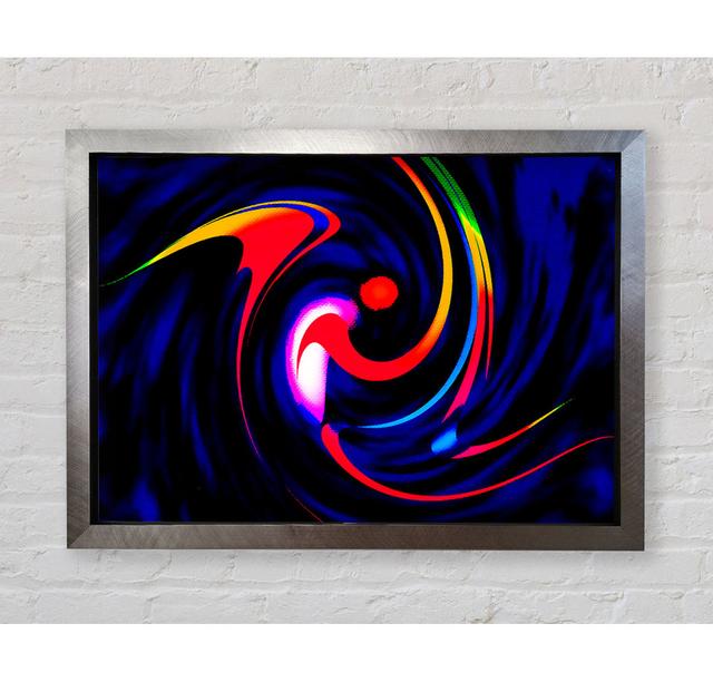 Dancing Colours - Single Picture Frame Art Prints Bright Star Size: 59.7cm H x 84.1cm W on Productcaster.