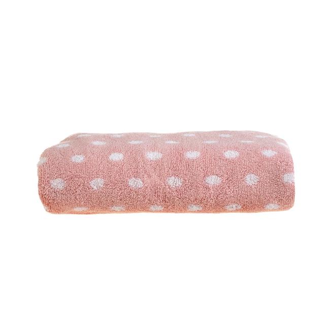 Ayuub Super Soft Polka Dot Spot Hand Towel 17 Stories Colour: Pink on Productcaster.