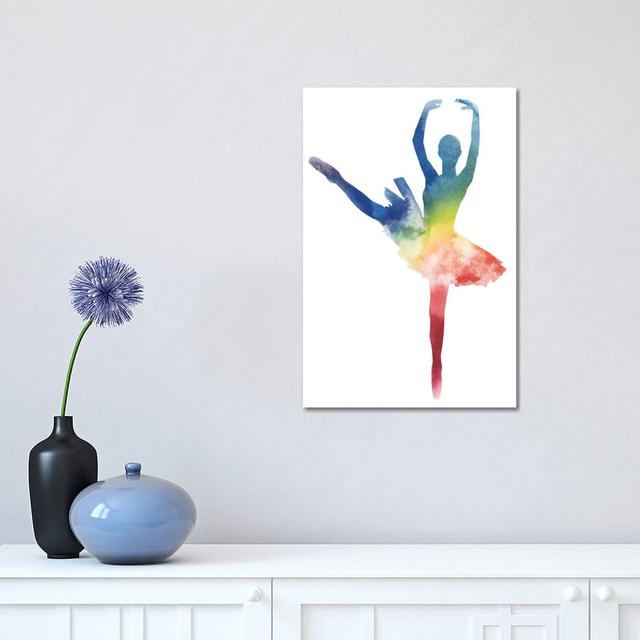 Ballerina Beam III by - Wrapped Canvas Graphic Art Rosdorf Park Size: 45.72cm H x 30.48cm W x 1.91cm D on Productcaster.