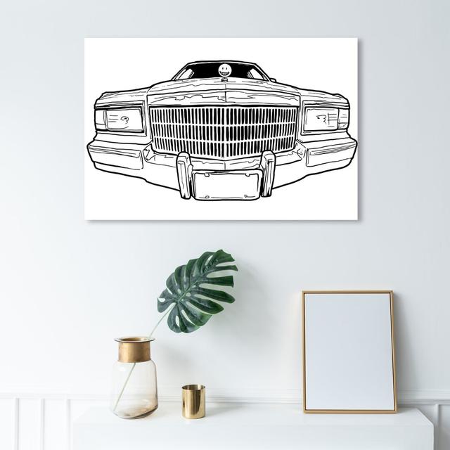 'Cadi Grill' Graphic Art on Wrapped Canvas East Urban Home Size: 76.2 cm H x 114.3 cm W on Productcaster.