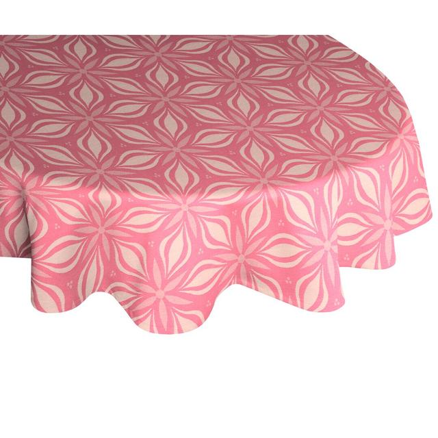 Comfrey Tablecloth Corrigan Studio Colour: Pink on Productcaster.