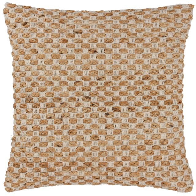 Noosa Jute Woven Cushion 1 Highland Dunes Colour: Natural on Productcaster.