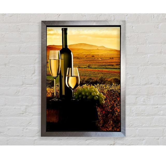 Wine Region - Print Bright Star Size: 141.4cm H x 100cm W x 3.4cm D on Productcaster.