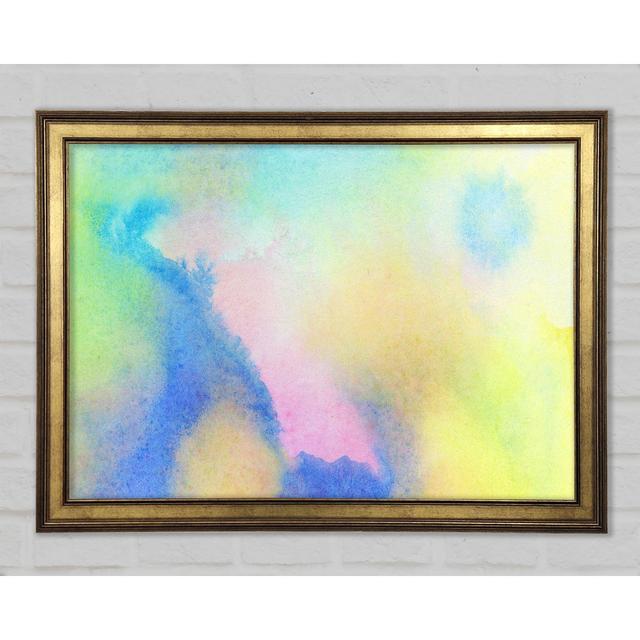 Pastel Haze Framed Print Ivy Bronx Size: 29.7cm H x 42cm W on Productcaster.