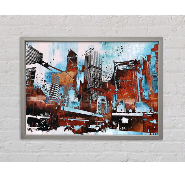 Chocolate City Blues 1 - Single Picture Frame Art Prints on Canvas Bright Star Size: 84.1cm H x 118.9cm W x 3.3cm D on Productcaster.