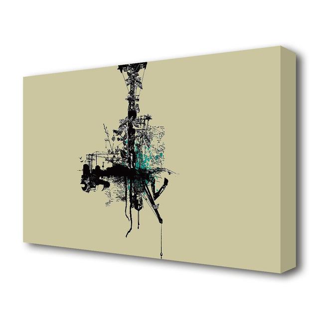 'Melting' - Wrapped Canvas Graphic Art East Urban Home Size: 81.3 cm H x 121.9 cm W on Productcaster.