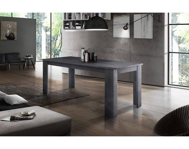 Biggoms Extendable Dining Table Ebern Designs Colour: Slate Grey on Productcaster.