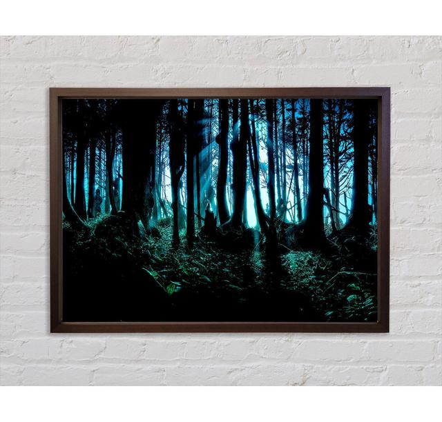 Mysterious Forest Framed Print Bright Star Size: 84.1cm H x 118.9cm W on Productcaster.