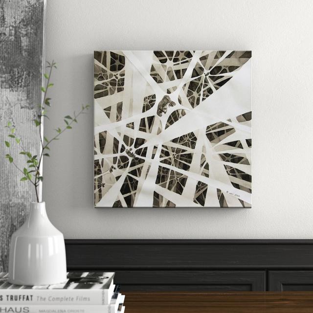 DNA by Olena Kosenko - Wrapped Canvas Print East Urban Home Size: 61 cm H x 61 cm W on Productcaster.