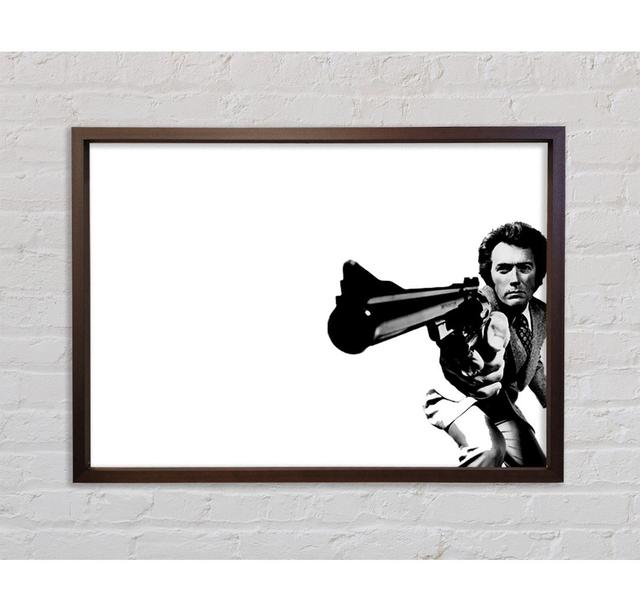 Clint Eastwood Gun - Druck Bright Star Größe: 84,1 cm H x 118,9 cm B on Productcaster.