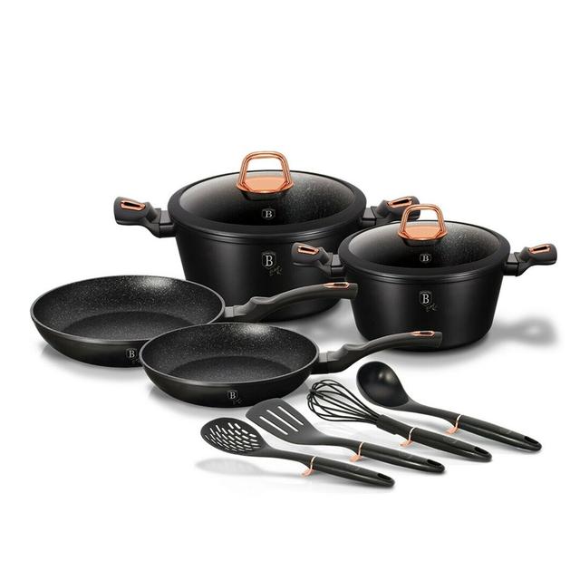 Berlinger Haus 10 Piece Aluminium Non Stick Cookware Set Berlinger Haus on Productcaster.