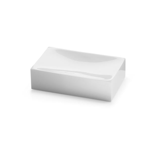 Justeen Soap Dish 17 Stories Colour: White on Productcaster.