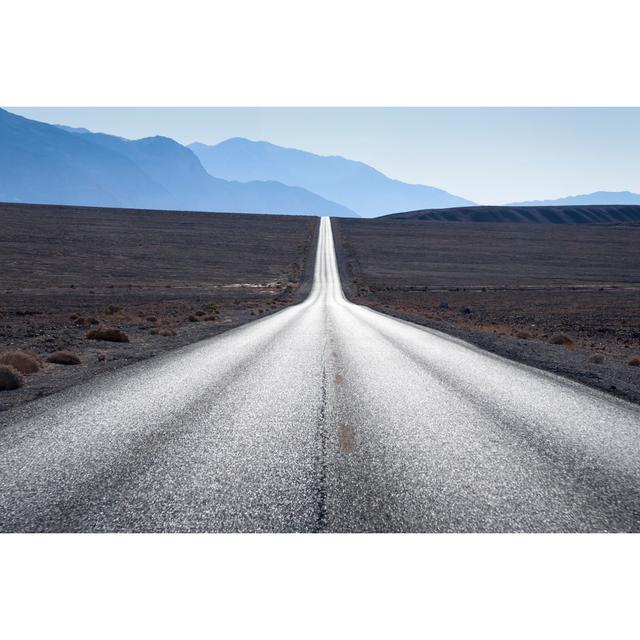 Straight Road by NicoElNino - Wrapped Canvas Print Ebern Designs Size: 81cm H x 122cm W x 3.8cm D on Productcaster.