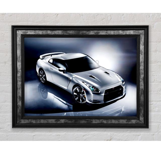 Nissan Skyline Silver - Single Picture Frame Art Prints Bright Star Size: 29.7cm H x 42cm W x 8cm D on Productcaster.