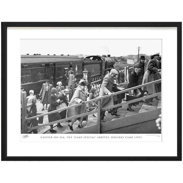 'Caister-on-Sea, the Camp Special Arrives, Holiday Camp C1955' by Francis Frith - Picture Frame Photograph Print on Paper The Francis Frith Collection on Productcaster.