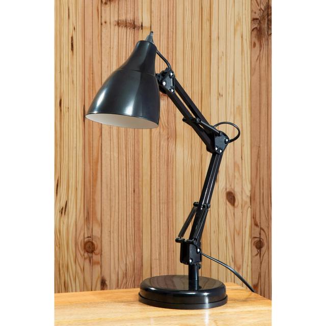 Black Desk Lamp Borough Wharf Finish: Black on Productcaster.