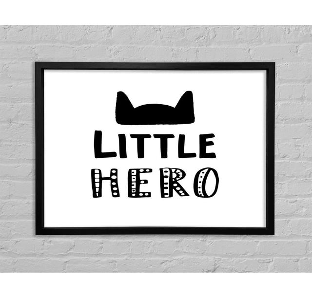 Little Hero Framed Print Happy Larry Size: 100cm H x 141.4cm W x 3.3cm D on Productcaster.