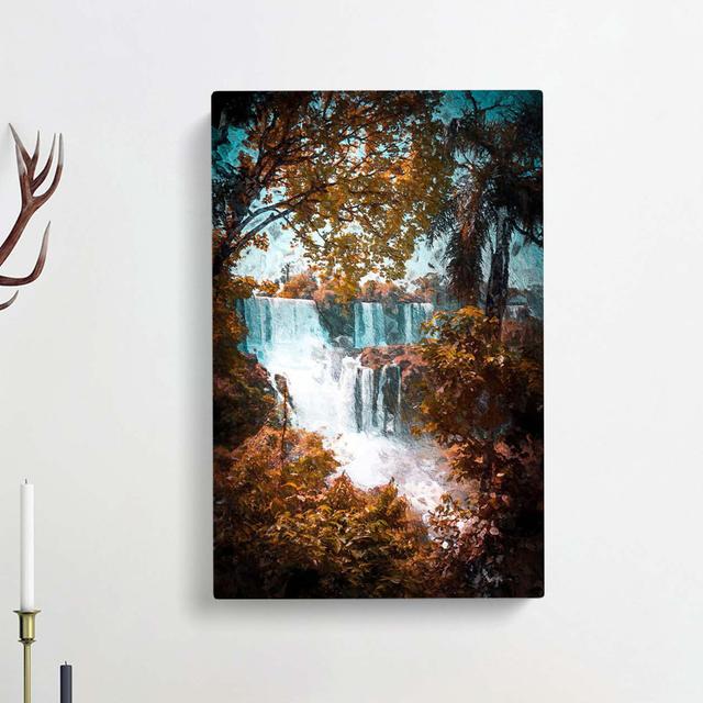 Iguazu Falls National Park in Argentina - Wrapped Canvas Painting Print East Urban Home Size: 76cm H x 50cm W x 3cm D on Productcaster.