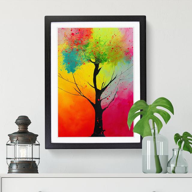 Apple Tree Vol.4 - Single Picture Frame Graphic Art ClassicLiving Format: Walnut Framed, Size: 46cm H x 34cm W x 2cm D on Productcaster.