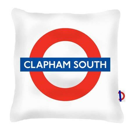 Clapham South Tube Station London Transport Cushion London Transport on Productcaster.