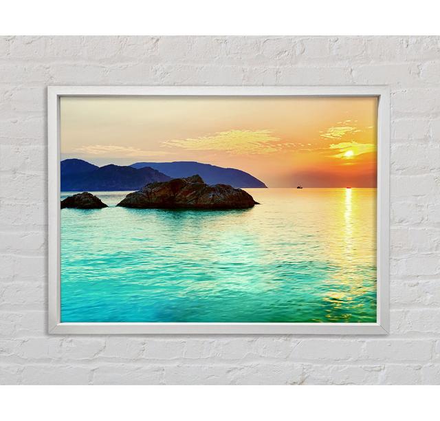 Monuments Of The Ocean - Print Bright Star Size: 100cm H x 141.4cm W x 3.3cm D on Productcaster.