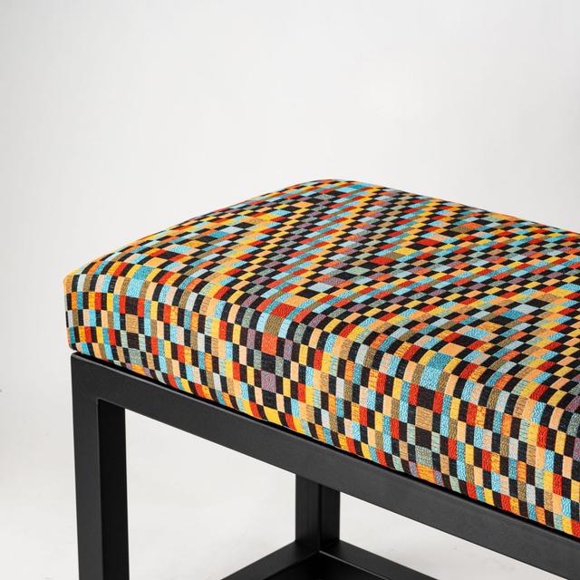 Orovada Upholstered Bench Corrigan Studio Size: 45 x 120 x 40cm on Productcaster.