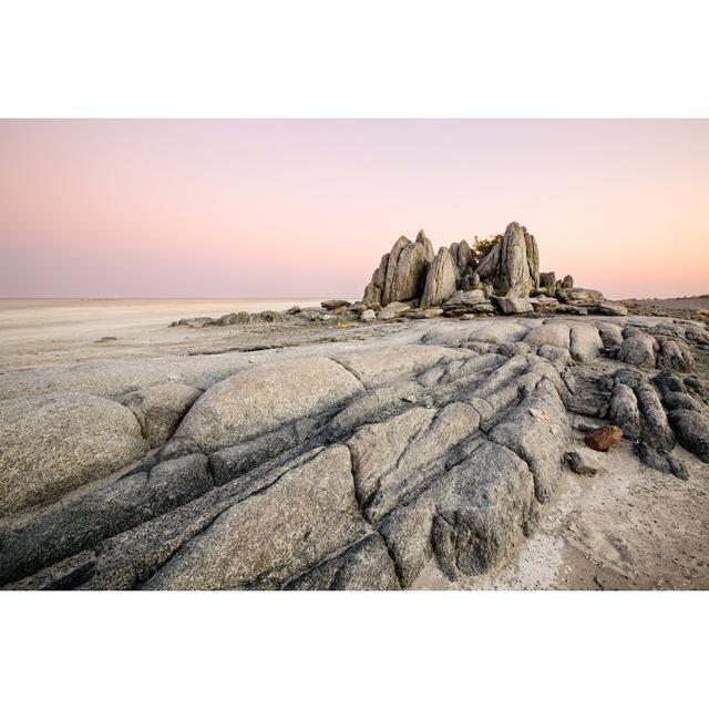 Granite On Kubu Island by 2630ben - Wrapped Canvas Photograph Alpen Home Size: 61cm H x 91cm W x 3.8cm D on Productcaster.