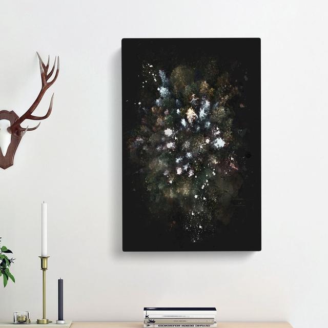 Forest Arrangement - Wrapped Canvas Painting Print East Urban Home Size: 50cm H x 35cm W x 3cm D on Productcaster.