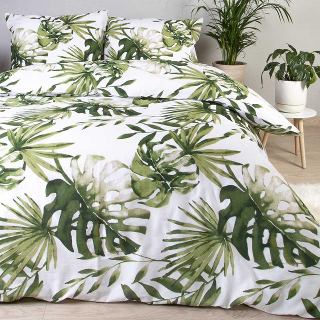 Raschell Cotton Floral Duvet Cover Set with Pillow Shams East Urban Home Size: 140 x 200cm - 1 pillowcase (70 x 80 cm) on Productcaster.