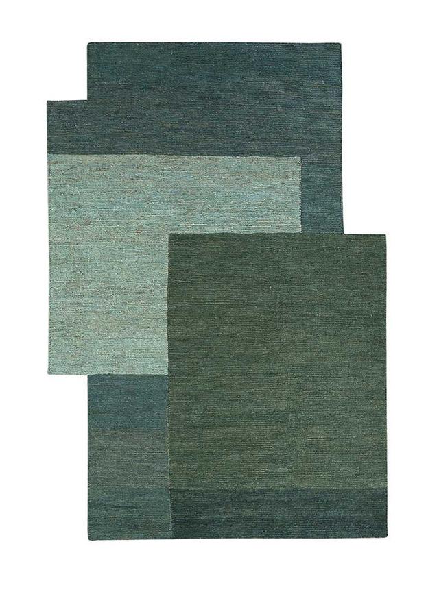 Joanne Abstract Hand Loomed Exceptional 180 X 270cm Green Area Rug Corrigan Studio on Productcaster.