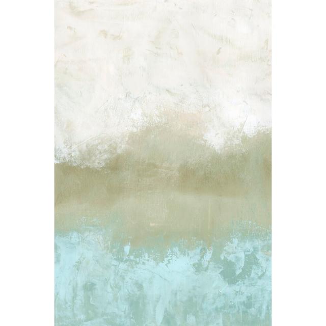 Soft Sea Green Composition II - Wrapped Canvas Painting Highland Dunes Size: 76cm H x 51cm W on Productcaster.