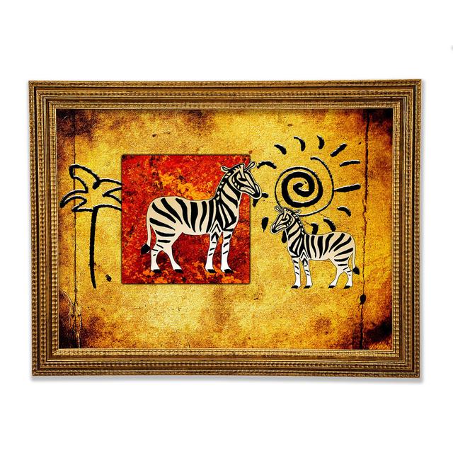 African Tribal Art 22 - Print Latitude Vive Size: 59.7" H x 84.1" W x 3" D on Productcaster.