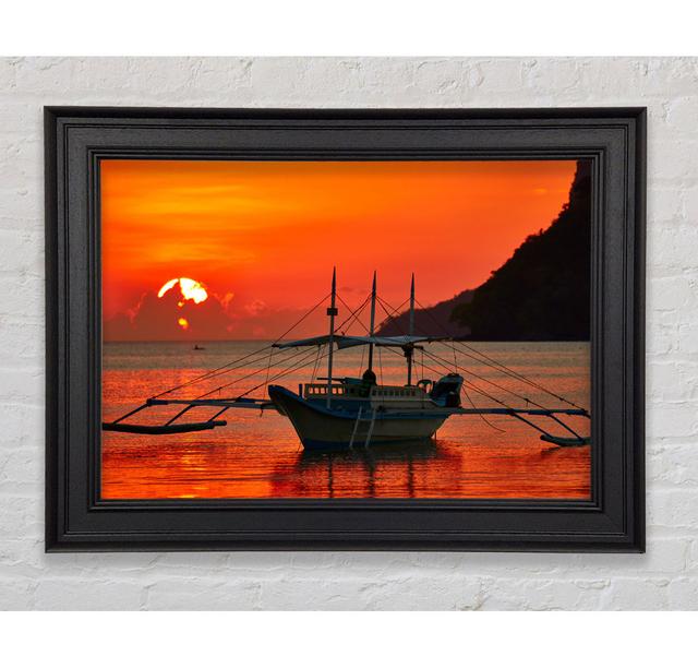 Single Picture Frame Art Prints Longshore Tides Size: 42cm H x 59.7cm W on Productcaster.