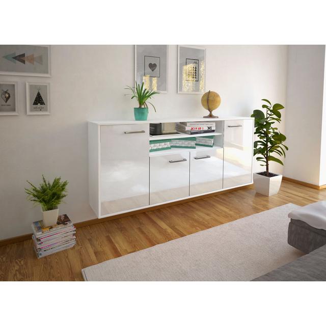 Sideboard Navira Ebern Designs Farbe (Korpus/Front): Weiß on Productcaster.