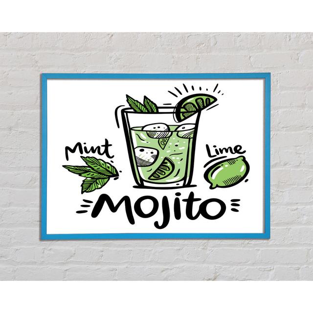 Drinks Mojito Summer - Print Ophelia & Co. Size: 42cm H x 59.7cm W x 2cm D on Productcaster.