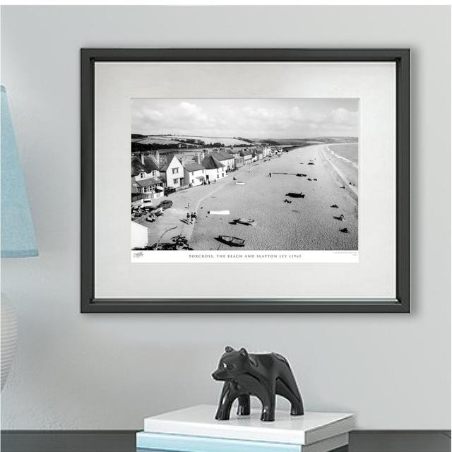 Torcross, The Beach And Slapton Ley C1965 by Francis Frith - Single Picture Frame Print The Francis Frith Collection Size: 60cm H x 80cm W x 2.3cm D on Productcaster.